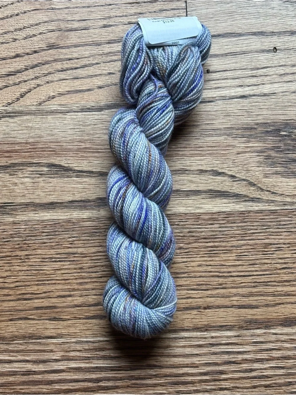 Koigu KPPPM Yarn 100% Merino Wool  175 yds Color Variegated P736-09 Gray Purple